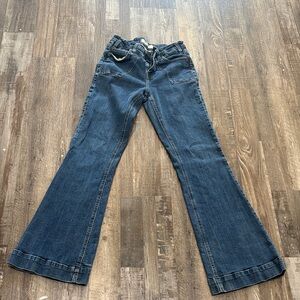 Classic Blue Flared Women Jeans